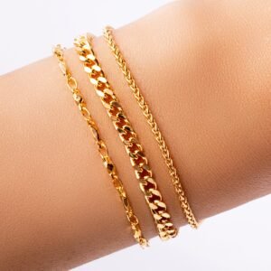 Carla Link Bracelet Set
