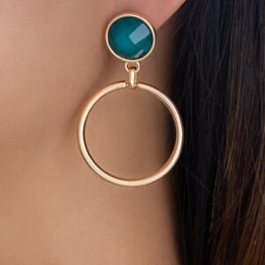 Ingrid Earrings (Green)