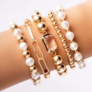 Nova Pearl Bracelet Set