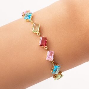 Crystal Zoey Bracelet (Multi)