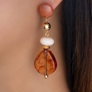 Juniper Earrings (Brown)
