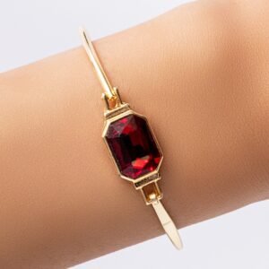 Crystal Laurie Cuff (Red)