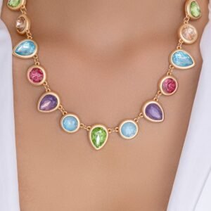 Crystal Pastel Cora Necklace