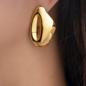 Bold Oval Earrings