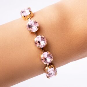 Crystal Roberta Bracelet (Pink)