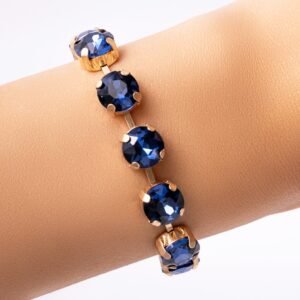 Crystal Roberta Bracelet (Blue)