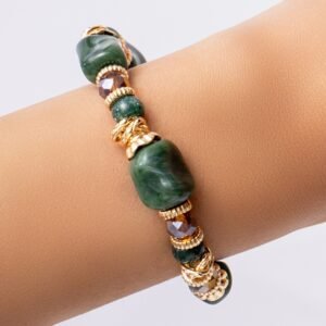 Lexie Bead Bracelet (Green)