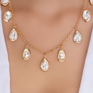 Crystal Virgina Drop Necklace