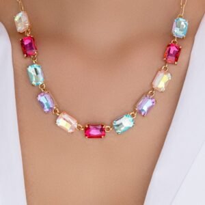 Crystal Pastel Ella Necklace